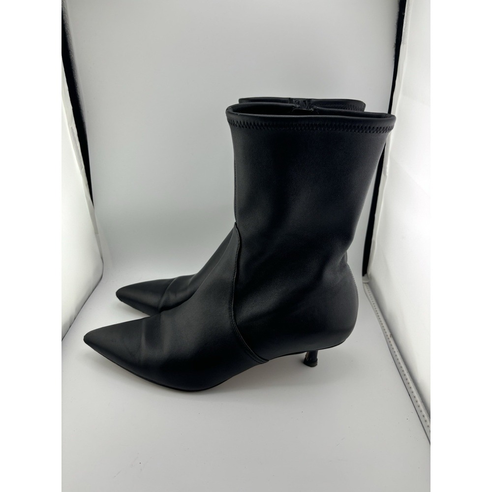 Veronica Beard Lisa Stretch Bootie Womens Size 9.5 Genuine Leather